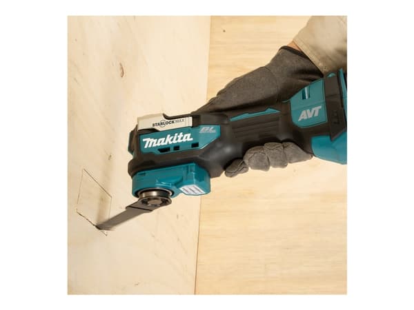 Makita DTM52Z, Hionta, Sahaus, Kaavinta, Harjaton, Musta, Sininen, Hopea, 20000 OPM, 10000 OPM, 3,6° - SOLO