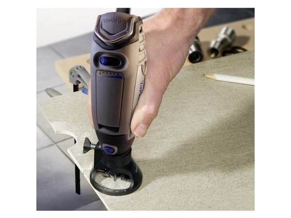 Dremel 566 - Rotasjonsskjærer - for flis - lengde: 45 mm - bredde: 70 mm - for Dremel 200, 3000, 4000, 4200, 4250, 4300, 8100, 8200, 8220, 8260