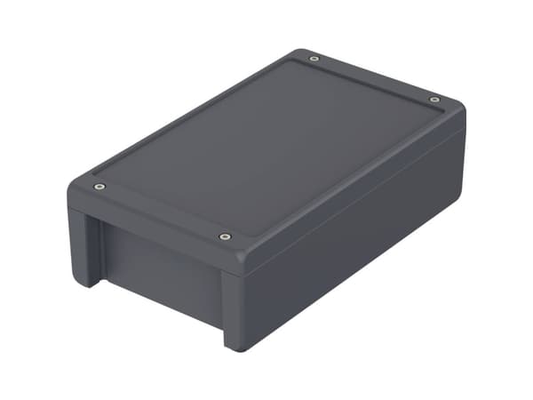 Bopla BA-S 281709 F Bocube Alu Gehäuse 7024 00166334 Industrikabinet 299 x 173 x 90 Aluminium Grafitgrå (RAL 7024) 1 stk
