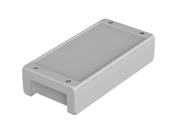 Bopla BA-S 241306 F Bocube Alu Gehäuse 7035 00165225 Industrikabinet 259 x 128 x 60 Alumiini Gråhvid (RAL 7035) 1 stk