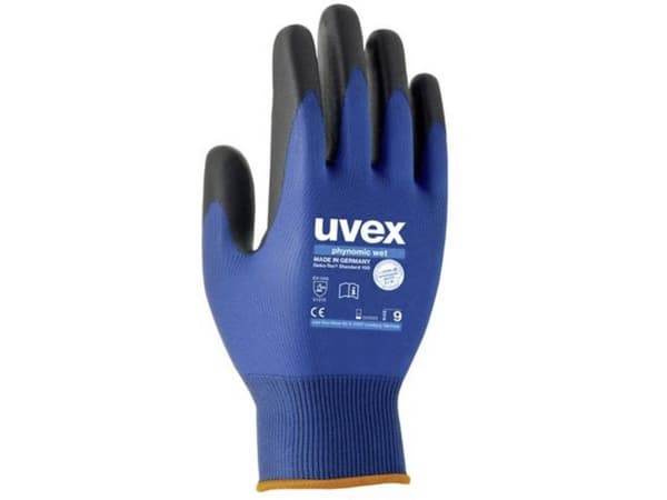 Uvex 6006012, Blå, Grå, Voksen, Voksen, Unisex, 1 stykker, Elastan, Polyamid
