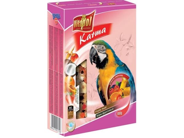 KARMEO LIFE FOOD FOR PAPEGØYER FRUKT 750g