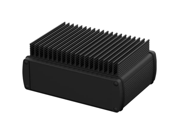 Bopla ABPH 1600-0100 K ALUBOS_SET 84516100.HMT1 Profilhytt 169 x 100 x 52 Aluminium Sort (RAL 9005) 1 stk