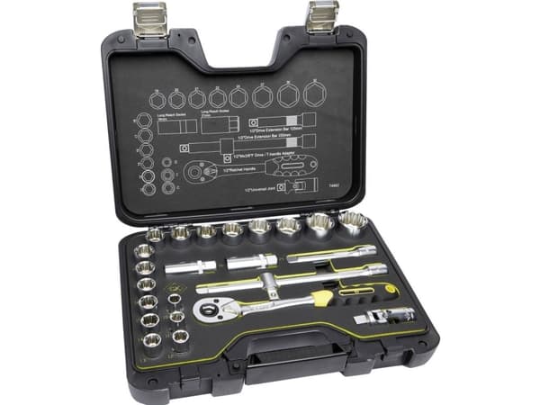 C.K. T4662 Yläavainsarja Metrinen 1/2 24 kpl T4662