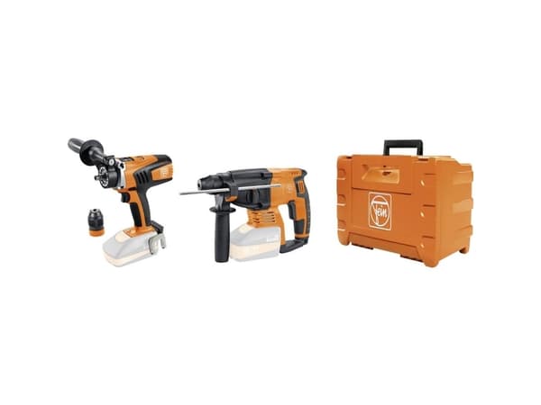 Fein Cordless Combo Set Top Deal 71902261000 Universalt verktøysett i et etui, 2 stk (71902261000)