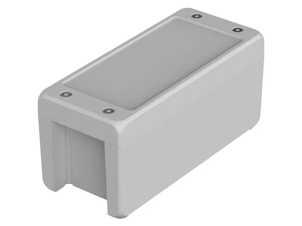 Bopla BA-S 180809 F Bocube Alu Gehäuse 7035 00164135 Industrikabinet 199 x 86 x 90 Alumiini Gråhvid (RAL 7035) 1 stk