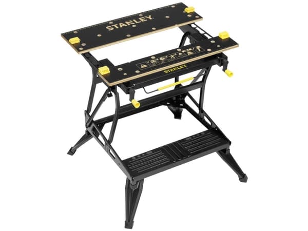 Stanley STST83800-1, Puutyöpenkki, Bamboo, Terästä, Musta, Keltainen, 250 kg, 625 mm, 620 - 800 mm