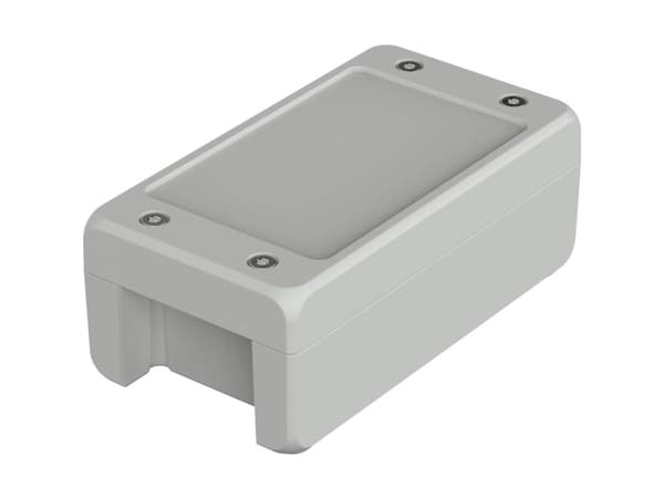 Bopla BA-S 140806 F Bocube Alu Gehäuse 7035 00163125 Industrikabinet 159 x 86 x 60 Alumiini Gråhvid (RAL 7035) 1 stk