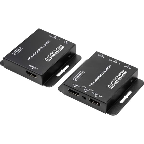 SpeaKa Professional SP-HDE-200 HDMI HDMI Extemder via nätverkskabel RJ45 70 m
