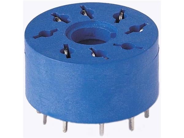 Finder Socket for 60.12 88.12 series relays for printed circuit board diameter 20.5mm (90.14)