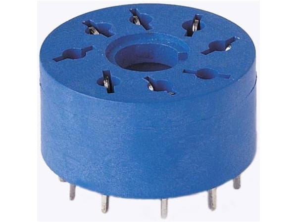 Finder Socket for 60.12 88.12 series relays for printed circuit board diameter 20.5mm (90.14)