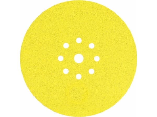 DeWALT DT3169-QZ - Sandpapper - för flera funktioner, massivt trä, målarfärg - 10 delar - rund - grus: 80 - 225 mm x 225 mm