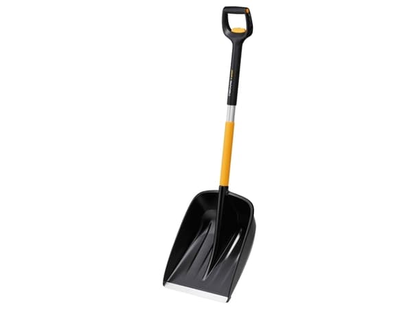 Fiskars 1057188, Snøskuffe, Metall, Sort, Oransje, Regulerbar, Ergonomisk, Finland, 36,2 cm