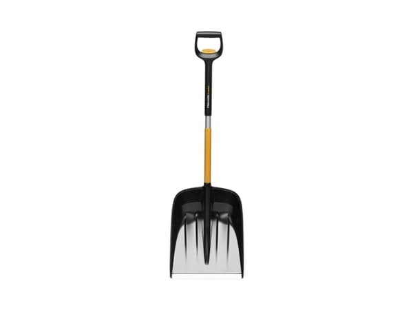 Fiskars 1057188, Lumilapio, Metalli, Musta, Oranssi, Säädettävä, Ergonominen, Suomi, 36,2 cm