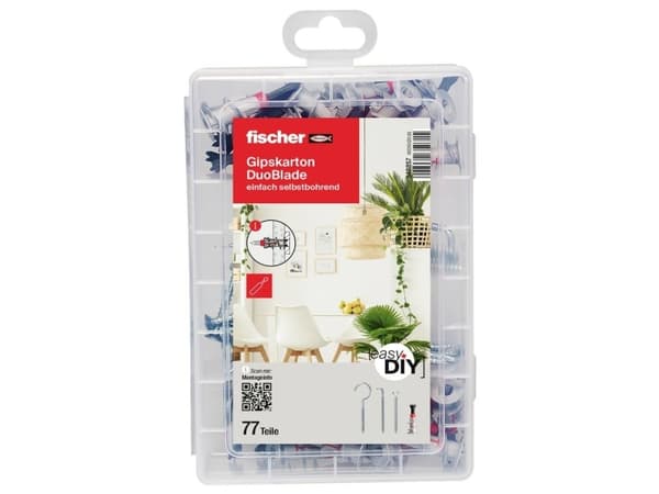 Fischer 548857 Meister-Box DUOBLADE Sortimentsboks til dyvler 1 Set