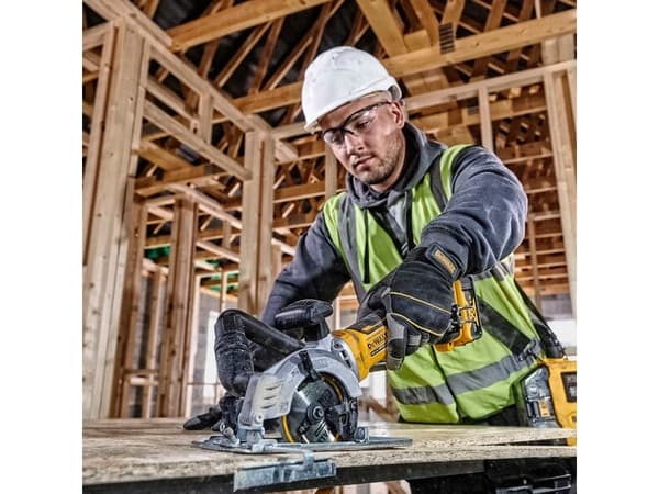 DeWALT DCS571P2, Trä, Gul, 11,5 cm, 4500 RPM, 4 cm, 102 dB