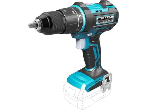 Dedra drill driver 18V brushless drill driver with impact function