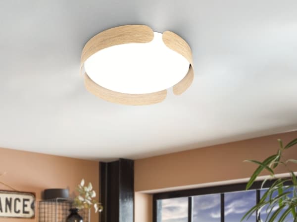 EGLO Valcasotto, LED, 3000 K, 2050 lm, IP20, Brun