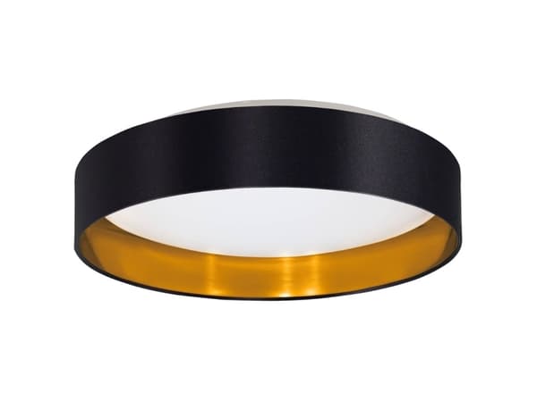 EGLO Maserlo, 1 ampuller, LED, 3000 K, 2500 lm, IP20, Sort, Gull