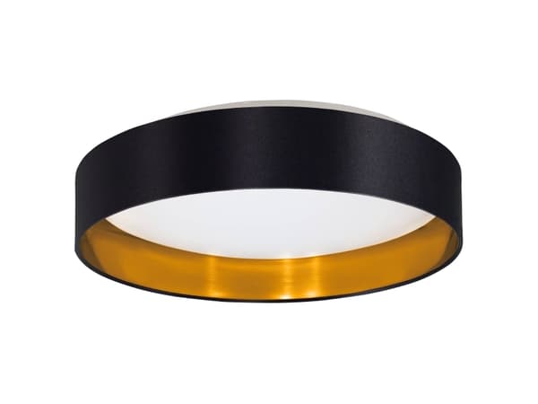 EGLO Maserlo, 1 ampuller, LED, 3000 K, 2500 lm, IP20, Sort, Gull