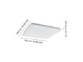 Miniatyrbild 4 av 5: EGLO Herrora-Z, 6 lampor, LED, 750 LM, IP20, Vit