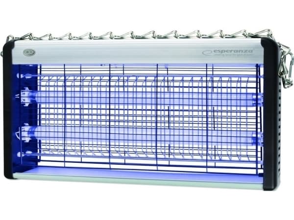 Esperanza EHQ007 ELEKTRISK INSEKT UV-LAMPE Sort