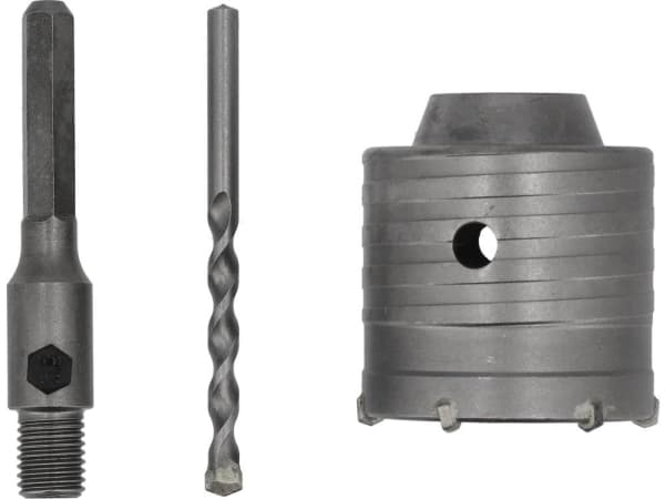 Yato YT-4400, Hålsåg, Murborr, bits, 6,5 cm, Tegel, Betong, 5 cm, Stål