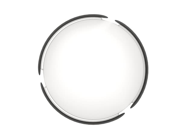 EGLO Valcasotto, LED, 3000 K, 2050 lm, IP20, Sort