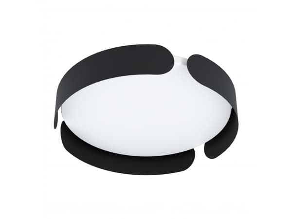 EGLO Valcasotto, LED, 3000 K, 2050 lm, IP20, Sort