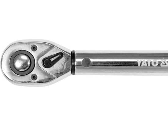 Yato YT-07611, Momentnyckel med klick, Nm, Mekanisk, 1/2", 12.5 mm, 10 - 60 nm