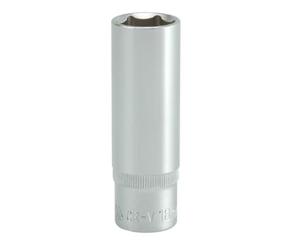 Yato YT-1231, Enkel enhet, Pipenøkkel, Kromvanadiumstål, 1/2", Kromfarget, 76 mm