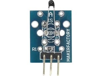 Conrad MF-6402114, Temperatursensor, Arduino, Arduino, Blå, 28 mm, 15 mm