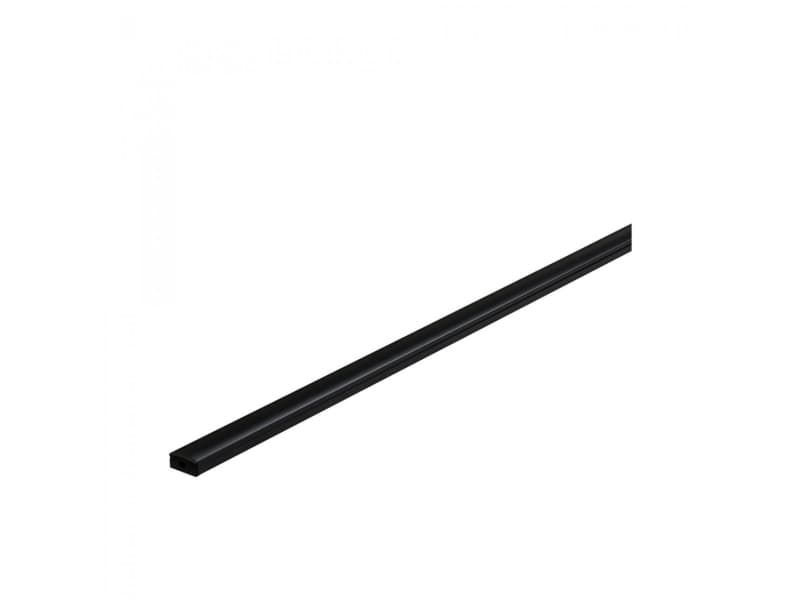 Paulmann Base, Modulär profil, Svart, Gjuten aluminium, Plast, 1000 mm, 9 mm, 17 mm