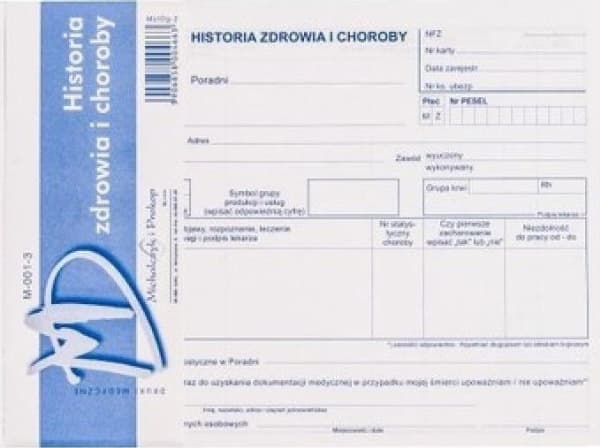 Michalczyk & Prokop Helse- og sykdomshistorie M-001-3