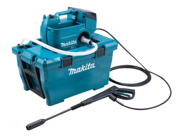 Makita DHW080ZK, Pysty, Akku, 5 m, Musta, Sininen, Akkutaso, 380 l/h - SOLO