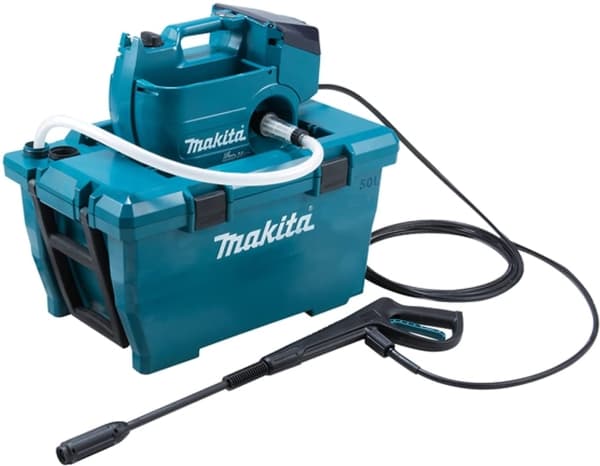 Makita DHW080ZK, Pysty, Akku, 5 m, Musta, Sininen, Akkutaso, 380 l/h - SOLO