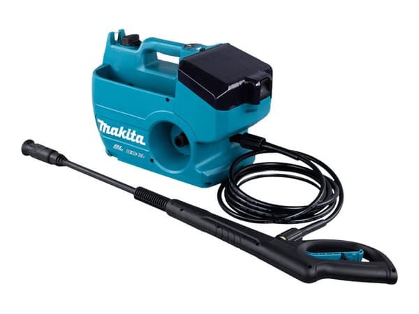 Makita DHW080ZK, Pysty, Akku, 5 m, Musta, Sininen, Akkutaso, 380 l/h - SOLO musta, Sininen