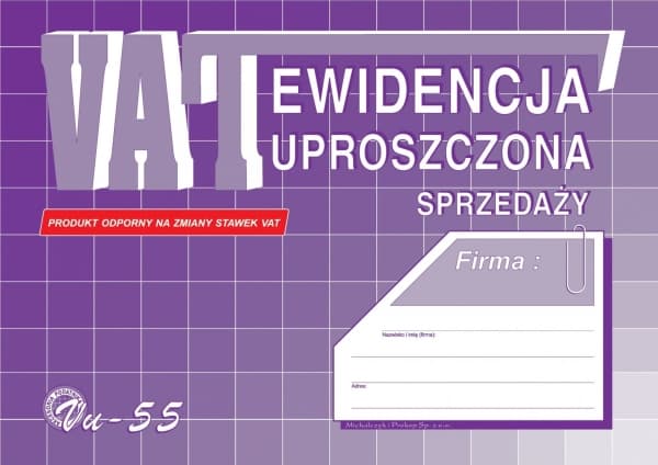 Michalczyk & Prokop Forenklede salgsrekorder VU-55