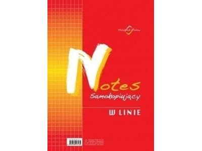 Michalczyk & Prokop Lined self-copying notebook N-120-1