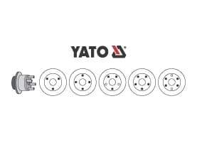 Yato YT-0602, Terästä, Musta, Hopea, 2,75 kg, Laatikko