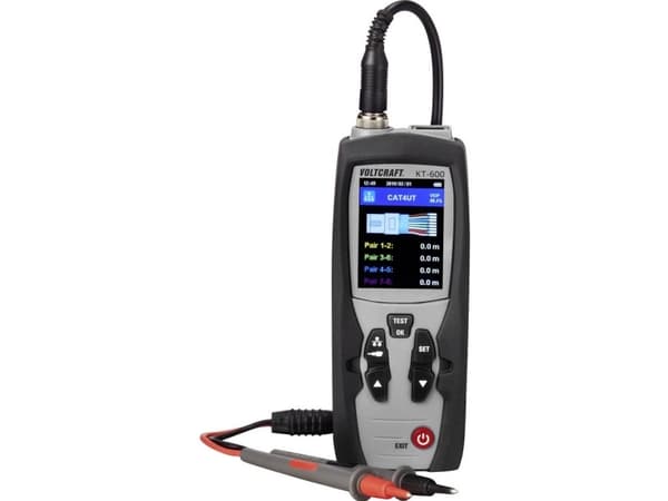 Kabeltester VOLTCRAFT KT-600 Netværk