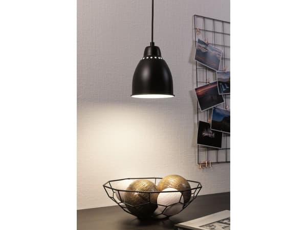 Paulmann Hilla, Flexibelt fäste, Svart, Svart, Metall, I, 1 lampor