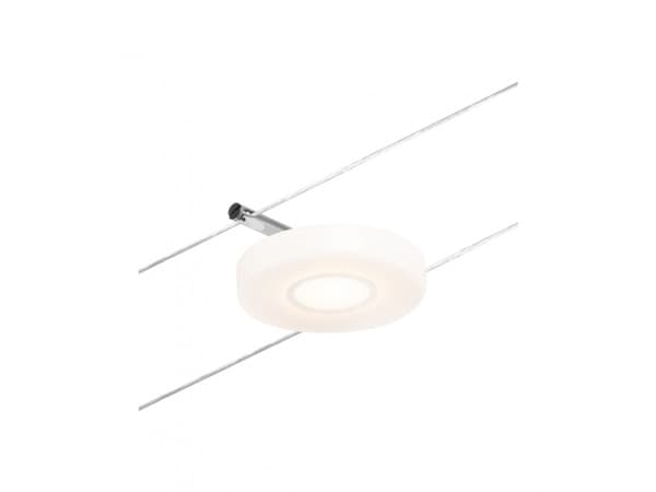 Paulmann 94427, Skena för spotlight, Glödlampan/-lamporna kan inte bytas ut, 1 lampor, LED, 3000 K, Krom Krom