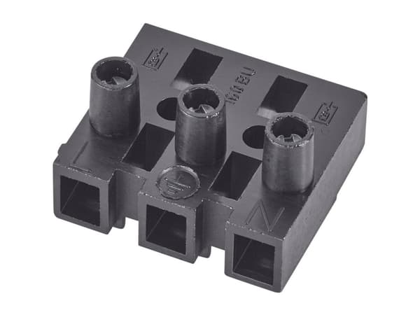 Adels-Contact 11818 160 BU/5 DSS Forbindelsesklemme fleksibel: -2.5 mm² stift: -2.5 mm² Poltal: 5 1 stk Sort