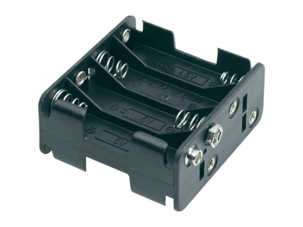 Goobay 11468, AA, Plast, Sort, -20 - 50 °C, 1 stykker, RoHS