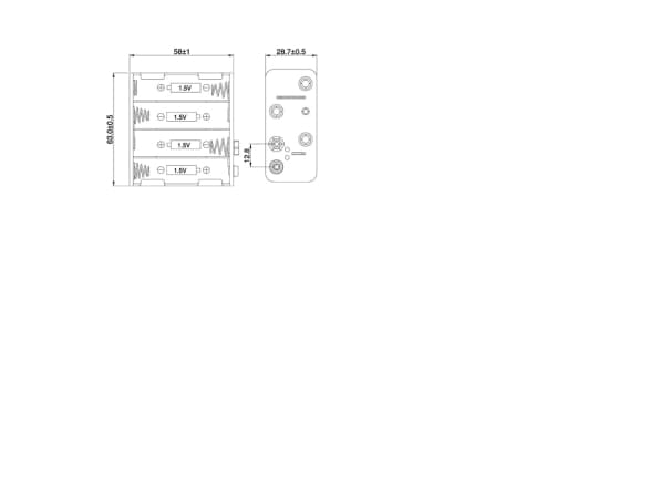 Goobay 11468, AA, Plast, Sort, -20 - 50 °C, 1 stykker, RoHS