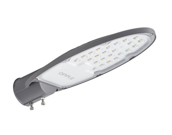 OPPLE Lighting LEDStreetlight-E2 40W-4000, Hengende lys, Grå, Aluminium, Polykarbonat (PC), IP66, Gate, I Grå