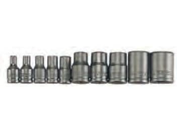 Teng Tools TX-sokkel med 1/4" og 3/8" håndtak (04850103)