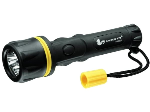 Falcon Eye Kuminen, paristokäyttöinen, käsikäyttöinen LED taskulamppu (FHH0021)