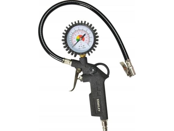 Stanley Pistol for pump wheels with a pressure gauge 10b-LUZ